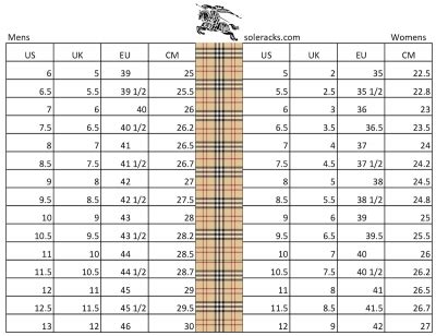 burberry jacket size|Burberry size chart uk.